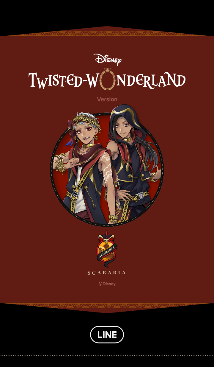 ธีมไลน์ Twisted Wonderland (Scarabia)