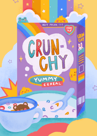 crunchy yummy cereal