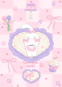 Love cats ( pink )
